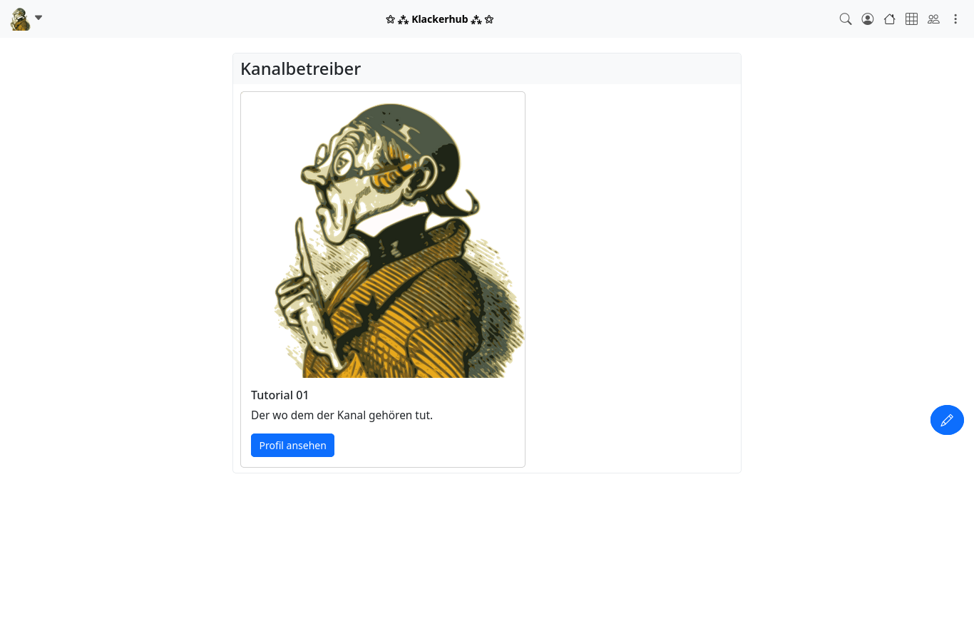 Ansicht des Beispiel-Blocks